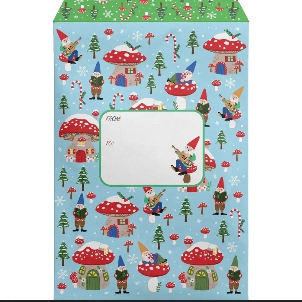 Holiday Gnomes Tyvek Mailing Envelope (Small), NEW